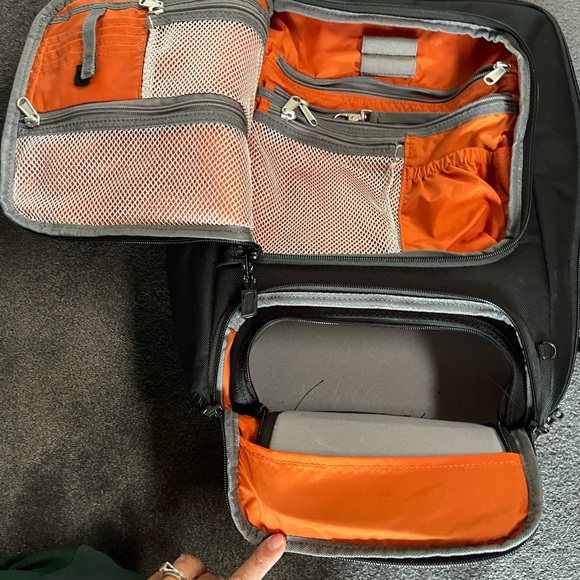 Black Minimalist Backpack with Durable Design - Picture 3 of 5